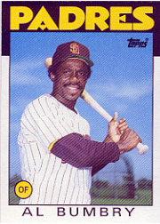 1986 Topps Baseball Cards      583     Al Bumbry